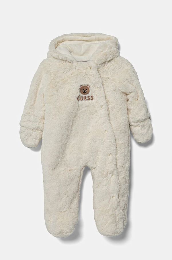 Guess Kombinezon za bebe Guess boja: bež, H4BW00 WCFX0