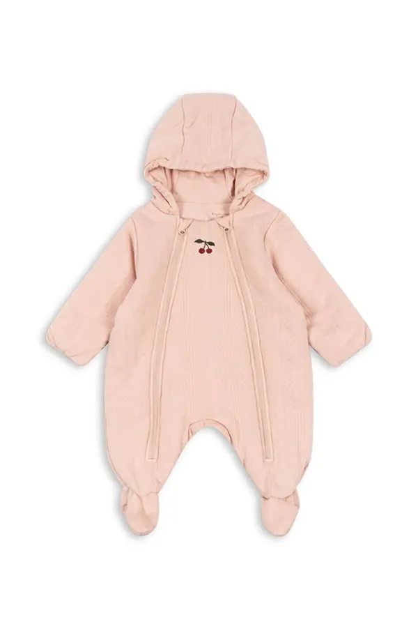 Konges Sløjd Kombinezon za bebe Konges Sløjd MINNA PADDED ONESIE boja: ružičasta, KS102753
