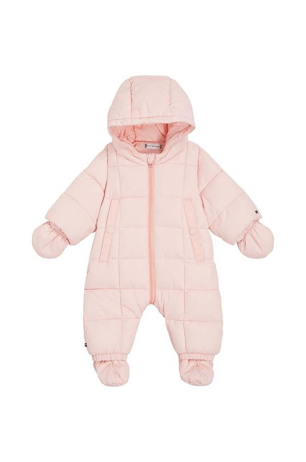 Tommy Hilfiger Kombinezon za bebe Tommy Hilfiger boja: ružičasta
