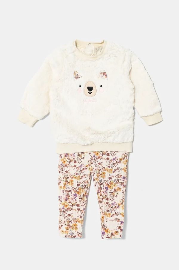 Guess Komplet za bebe Guess boja: bež, A4BG01 WC910