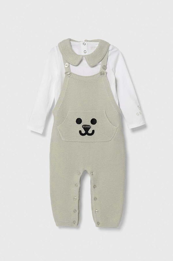 Guess Komplet za bebe Guess boja: zelena