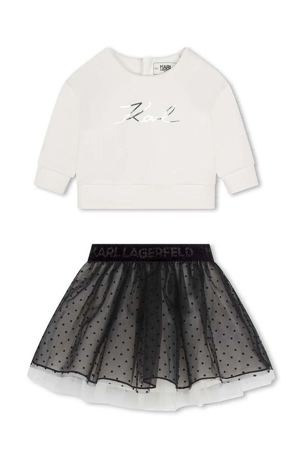 Karl Lagerfeld Komplet za bebe Karl Lagerfeld boja: bež, Z30283