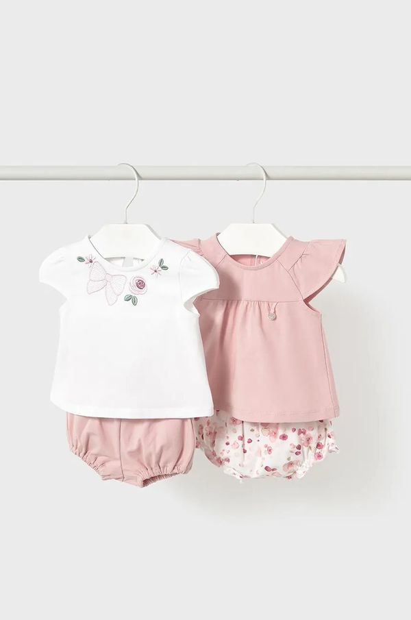 Mayoral Newborn Komplet za bebe Mayoral Newborn 2-pack boja: ružičasta, 1663