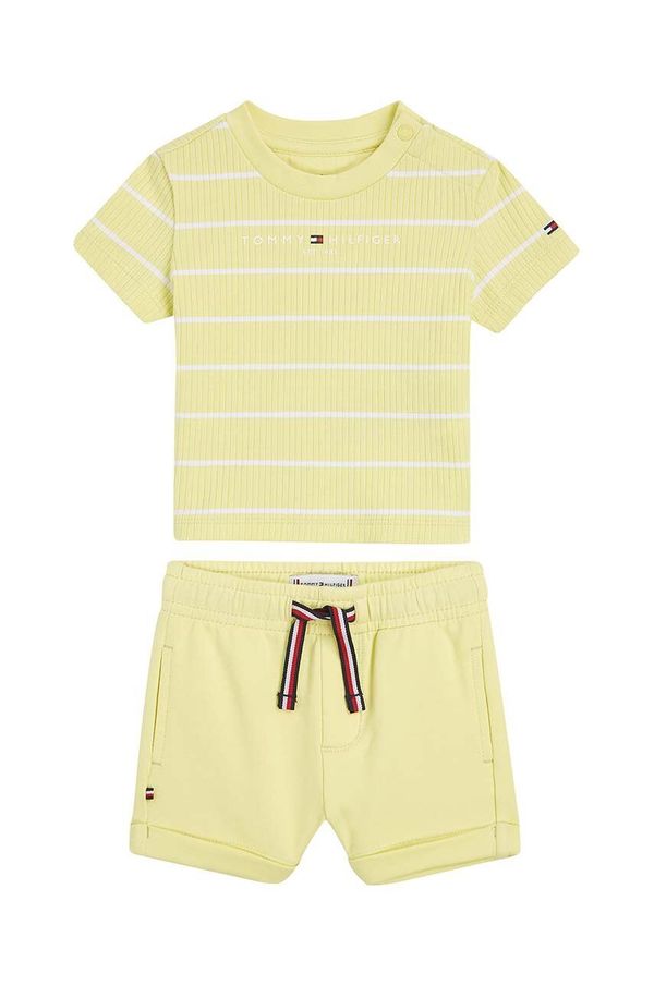 Tommy Hilfiger Komplet za bebe Tommy Hilfiger boja: žuta