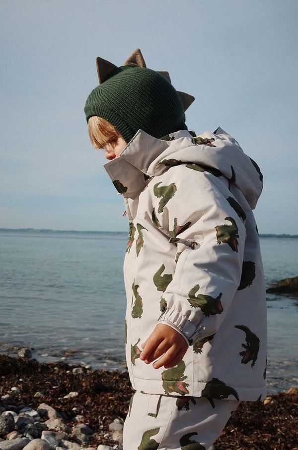 Konges Sløjd Konges Sløjd ANIMAL BALACLAVA boja: zelena, KS101211