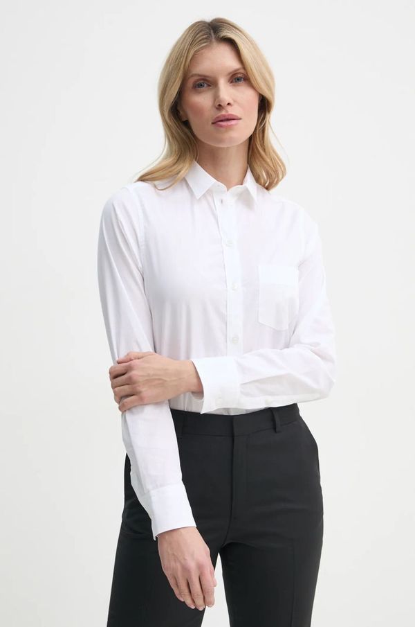 Filippa K Košulja Filippa K za žene, boja: bež, regular, s klasičnim ovratnikom, 29100