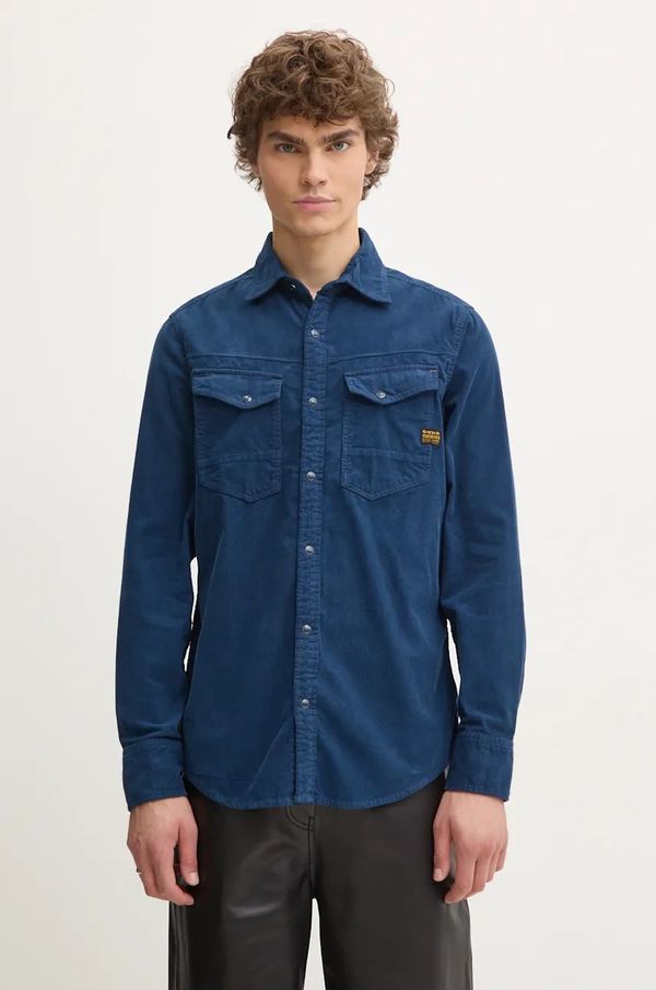 G-Star Raw Košulja G-Star Raw za muškarce, slim, s klasičnim ovratnikom, D25223-C436