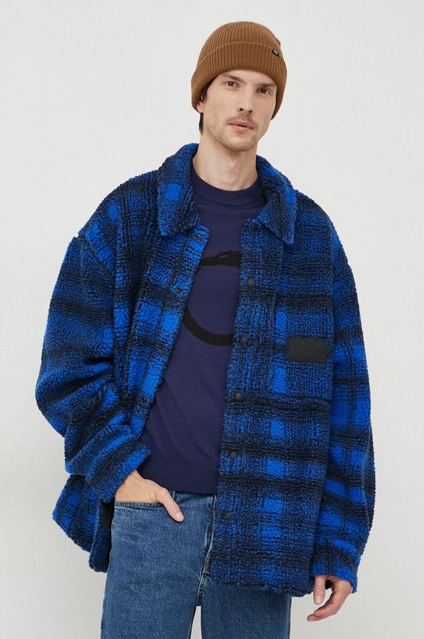 Calvin Klein Jeans Košulja-jakna Calvin Klein Jeans za prijelazno razdoblje, oversize