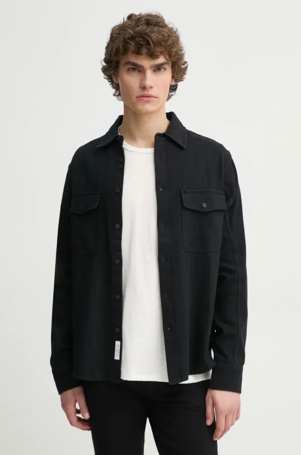 rag & bone Košulja Rag & Bone za muškarce, regular, s klasičnim ovratnikom, MED24F0004ZDBL