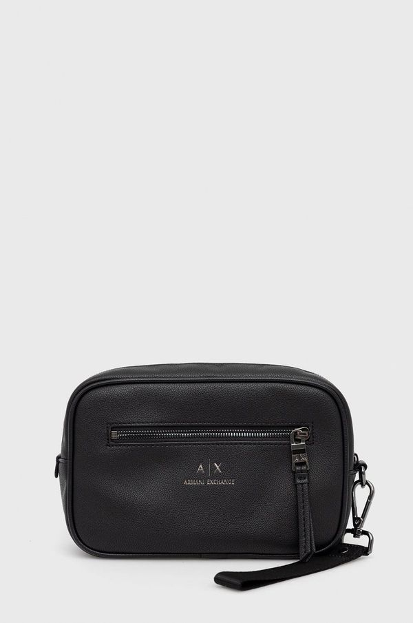Armani Exchange Kozmetička torbica Armani Exchange boja: crna, 958446 CC830