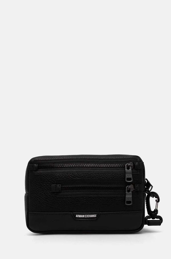 Armani Exchange Kozmetička torbica Armani Exchange boja: crna, 958556 4F863