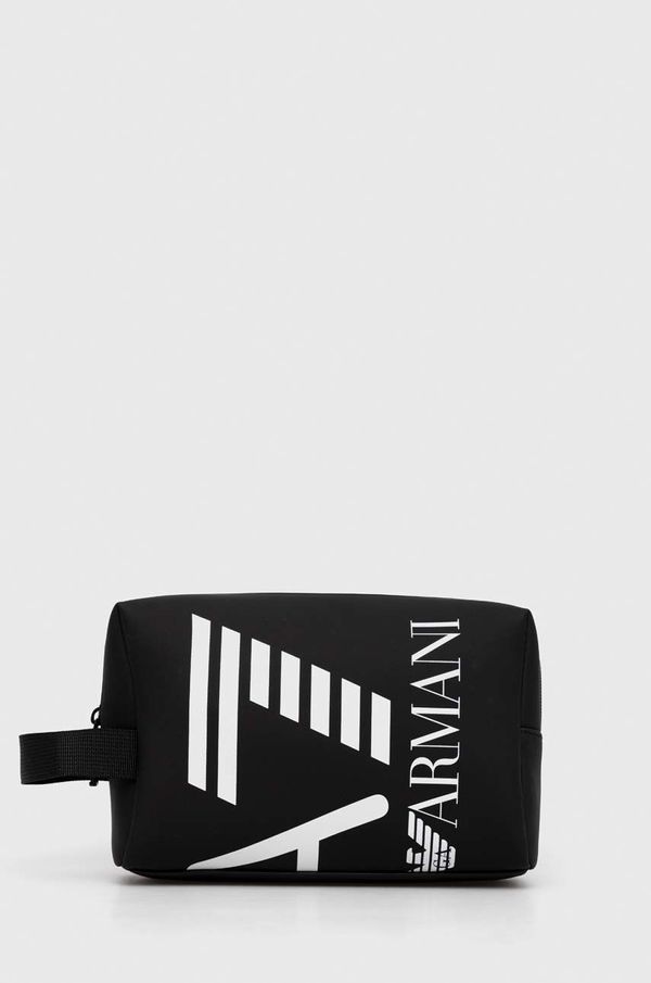 EA7 Emporio Armani Kozmetička torbica EA7 Emporio Armani boja: crna