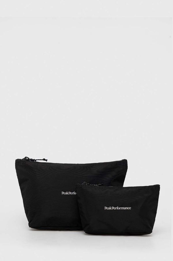 Peak Performance Kozmetička torbica Peak Performance 2-pack boja: crna