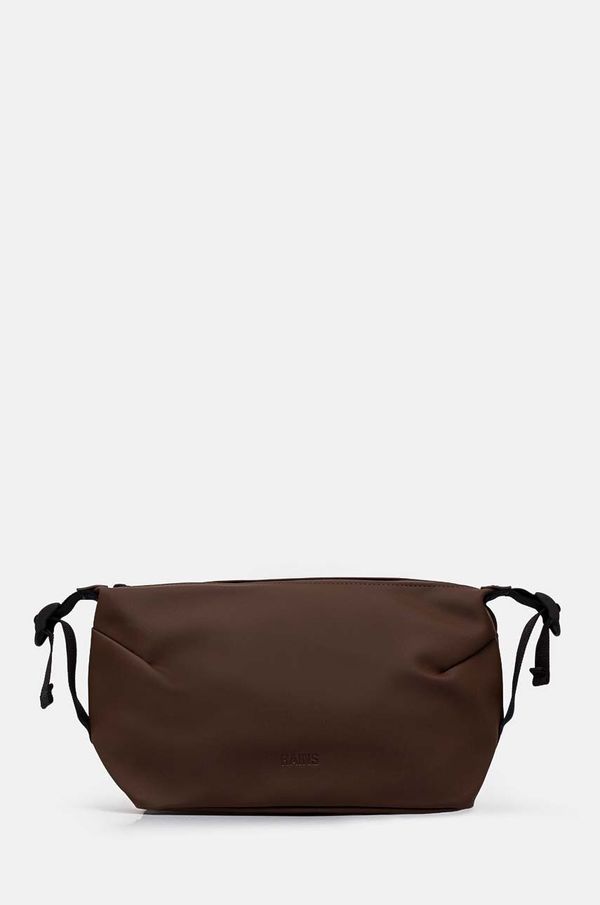 Rains Kozmetička torbica Rains Hilo Wash Bag W3 boja: smeđa, 15630-23