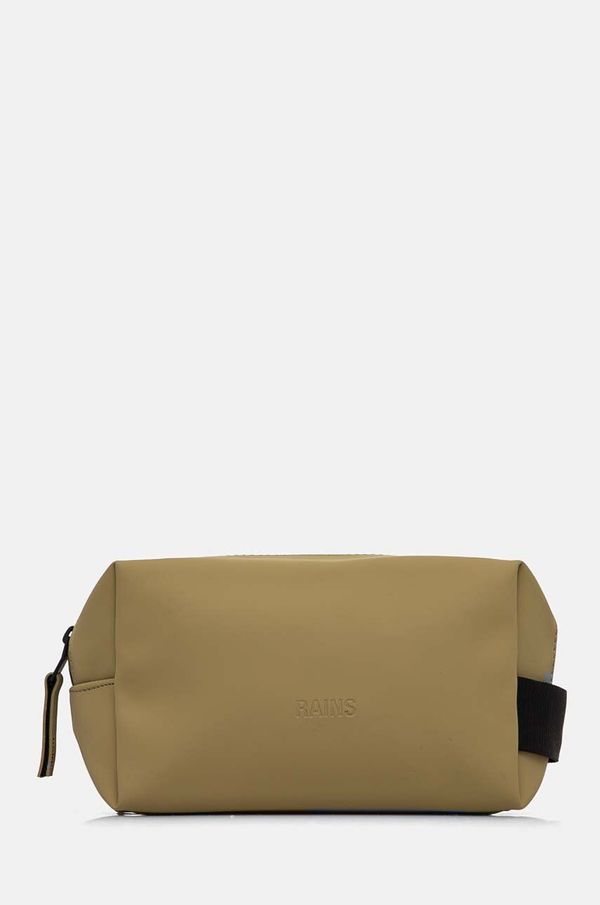 Rains Kozmetička torbica Rains Wash Bag Small W3 boja: zelena, 15580-44