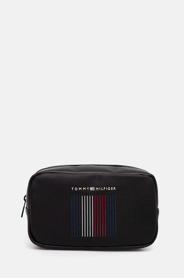 Tommy Hilfiger Kozmetička torbica Tommy Hilfiger boja: crna, AM0AM12642