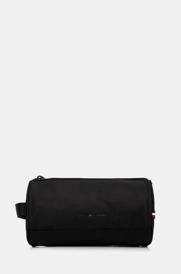 Tommy Hilfiger Kozmetička torbica Tommy Hilfiger boja: crna, AM0AM13365