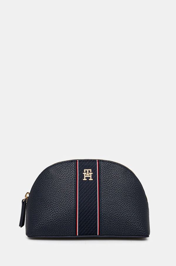 Tommy Hilfiger Kozmetička torbica Tommy Hilfiger boja: tamno plava, AW0AW16926