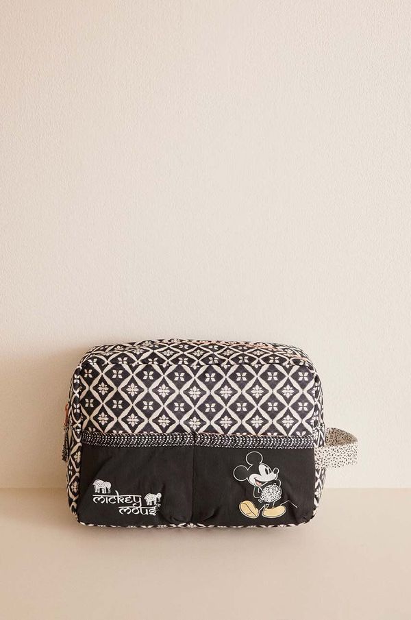 women'secret Kozmetička torbica women'secret Mickey boja: crna, 4848791