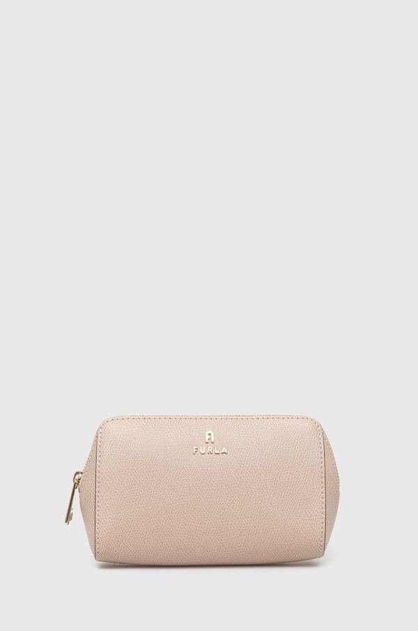 Furla Kožna kozmetička torbica Furla boja: ružičasta, WE00449 ARE000 B4L00