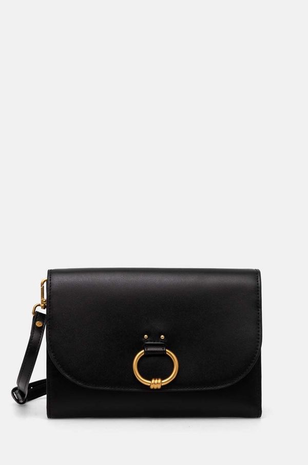 Gianni Chiarini Kožna pismo torbica Gianni Chiarini KAIA boja: crna, BS WBN50107 PRCK