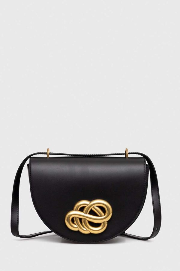 By Malene Birger Kožna torba By Malene Birger boja: crna