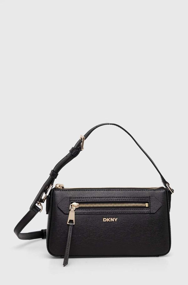 DKNY Kožna torba Dkny boja: crna, R42HKE18