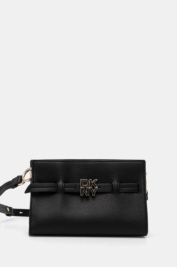 DKNY Kožna torba Dkny boja: crna, R43NKF77
