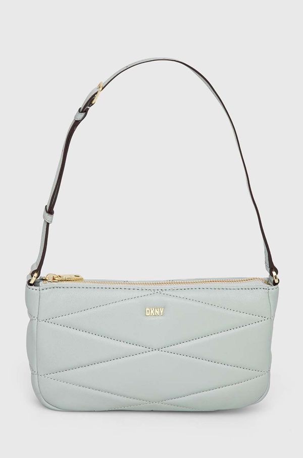 DKNY Kožna torba Dkny boja: tirkizna