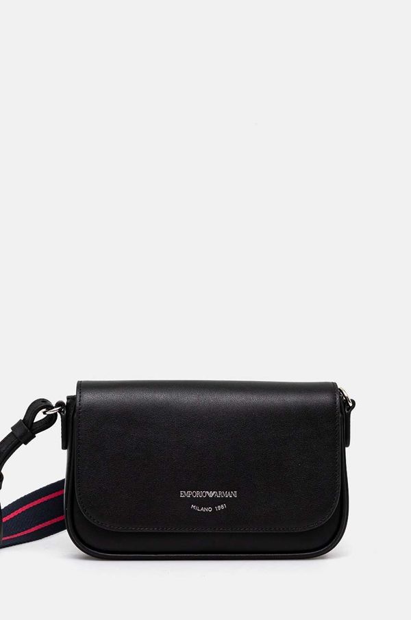 Emporio Armani Kožna torba Emporio Armani boja: crna, Y3H294 Y478E