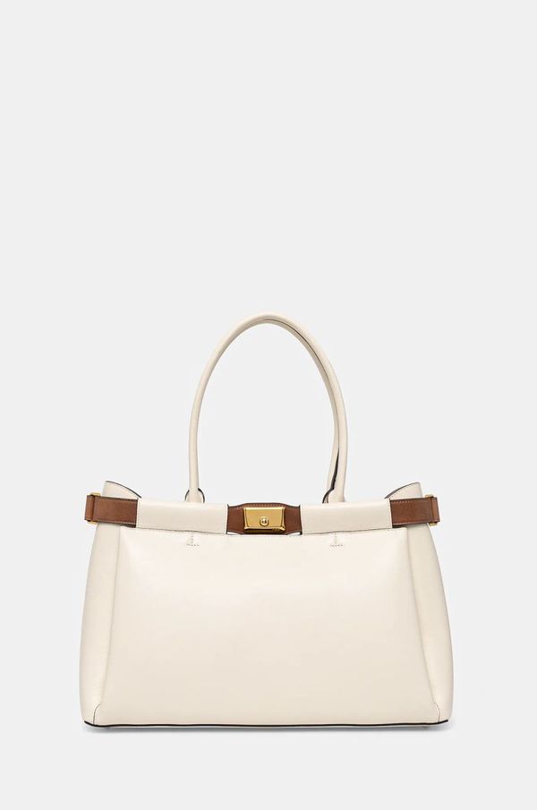Furla Kožna torba Furla boja: bež, WB01411 BX3197 3611S