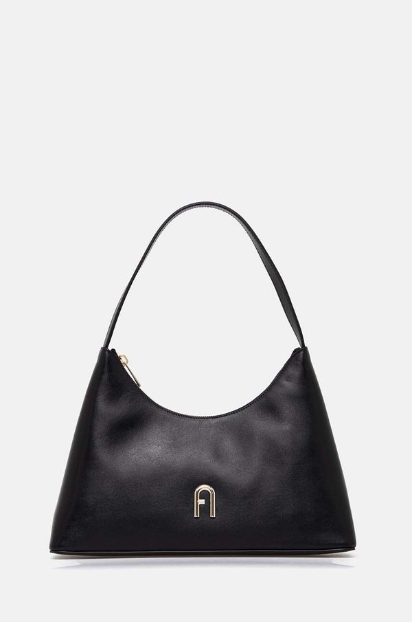 Furla Kožna torba Furla boja: crna