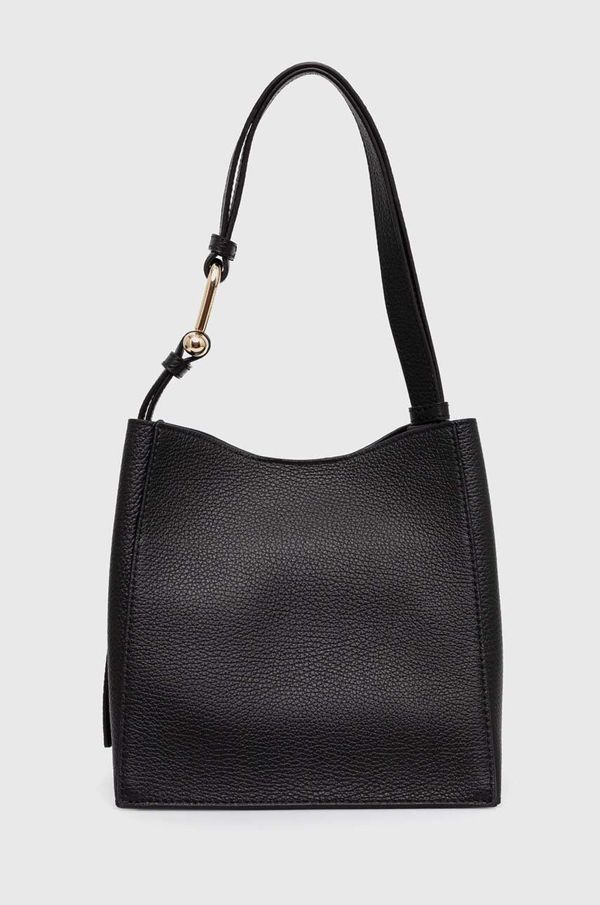 Furla Kožna torba Furla boja: crna, WB01373 HSF000 O6000