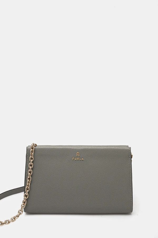 Furla Kožna torba Furla boja: zelena, WE00528 ARE000 AG700