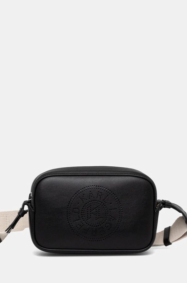 Karl Lagerfeld Kožna torba Karl Lagerfeld boja: crna, A1W30024