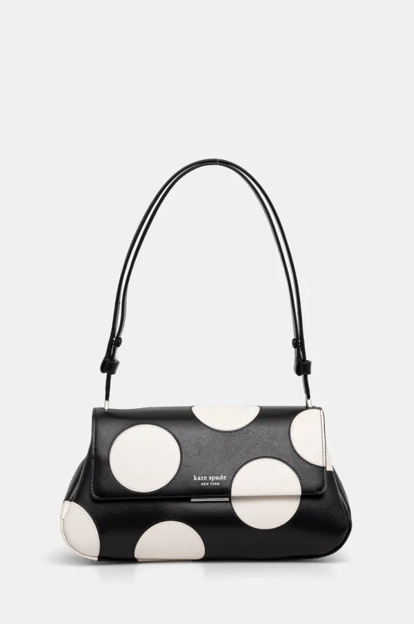 Kate Spade Kožna torba Kate Spade boja: crna, KJ898