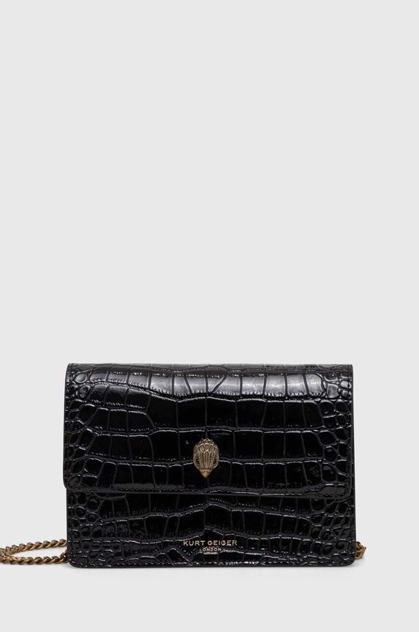 Kurt Geiger London Kožna torba Kurt Geiger London boja: crna
