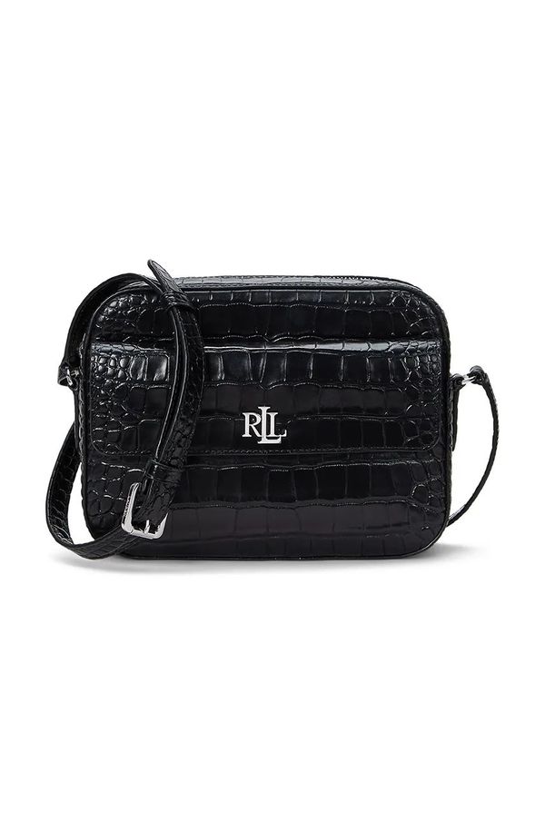 Lauren Ralph Lauren Kožna torba Lauren Ralph Lauren boja: crna, 431950824
