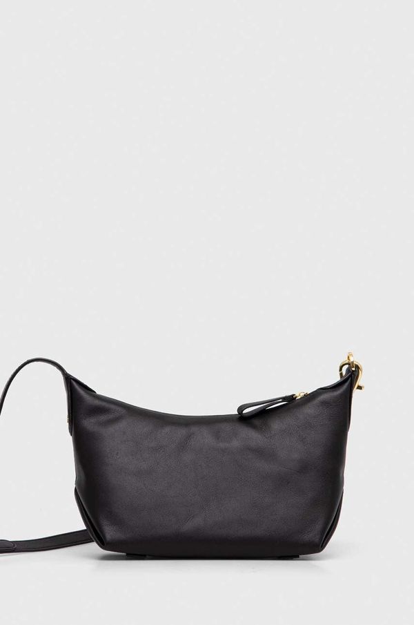 Lauren Ralph Lauren Kožna torba Lauren Ralph Lauren boja: crna