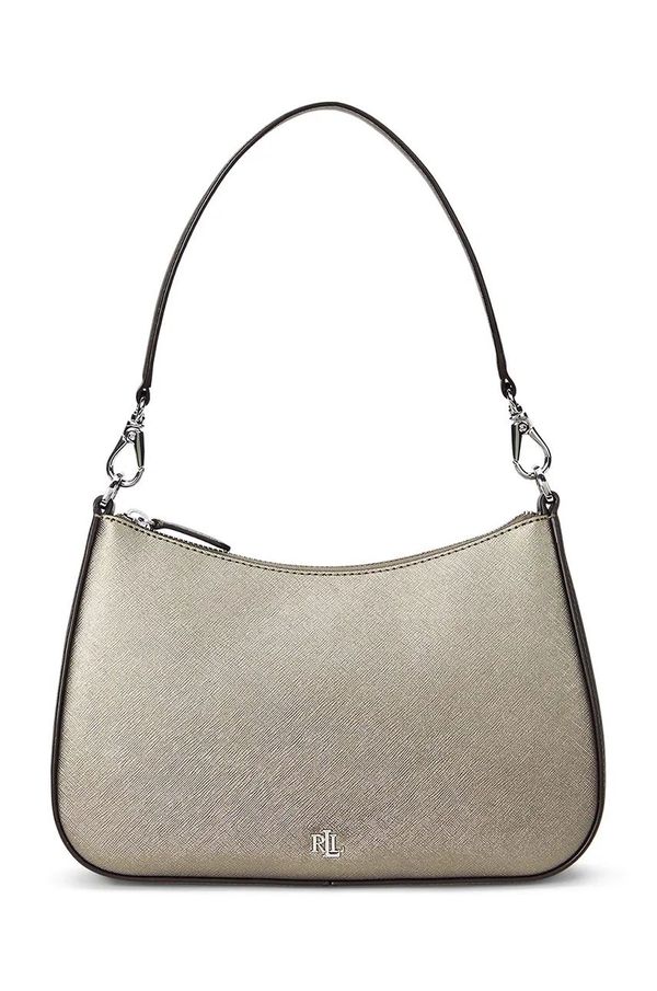 Lauren Ralph Lauren Kožna torba Lauren Ralph Lauren boja: siva, 431883768