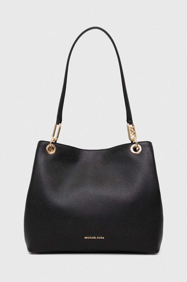 MICHAEL Michael Kors Kožna torba MICHAEL Michael Kors boja: crna