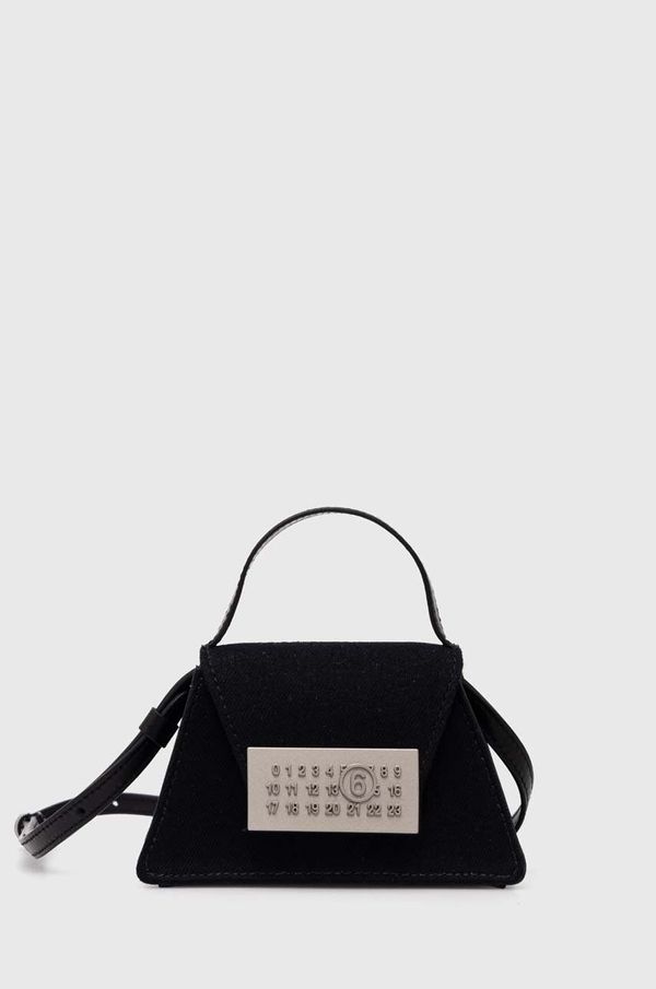 MM6 Maison Margiela Kožna torba MM6 Maison Margiela boja: crna, SB5ZI0006
