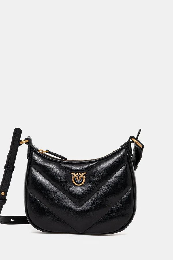 Pinko Kožna torba Pinko boja: crna, 103538 A1RO
