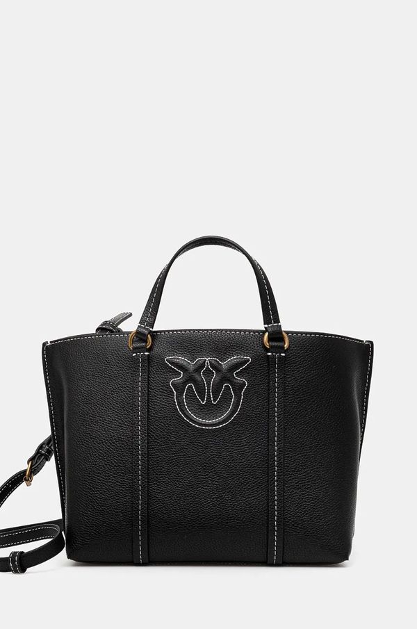Pinko Kožna torba Pinko boja: crna, 104515 A29O