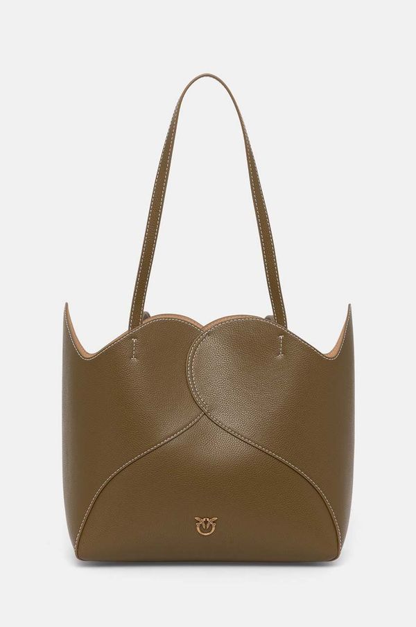 Pinko Kožna torba Pinko boja: zelena, 103327 A1RM