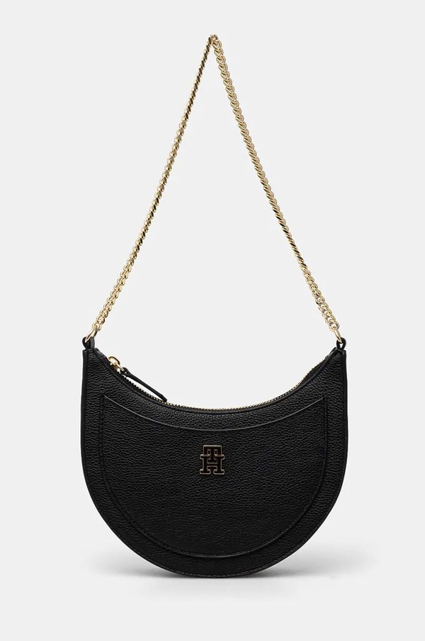 Tommy Hilfiger Kožna torba Tommy Hilfiger boja: crna