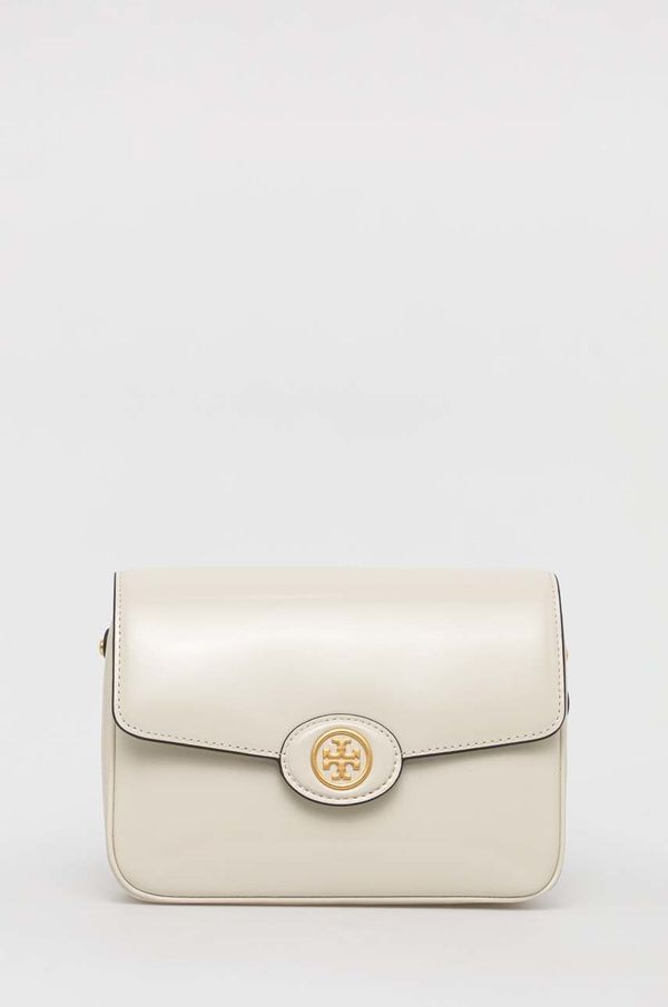 Tory Burch Kožna torba Tory Burch boja: bež
