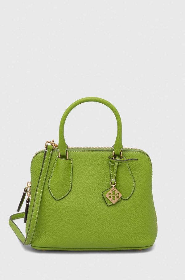 Tory Burch Kožna torba Tory Burch boja: zelena
