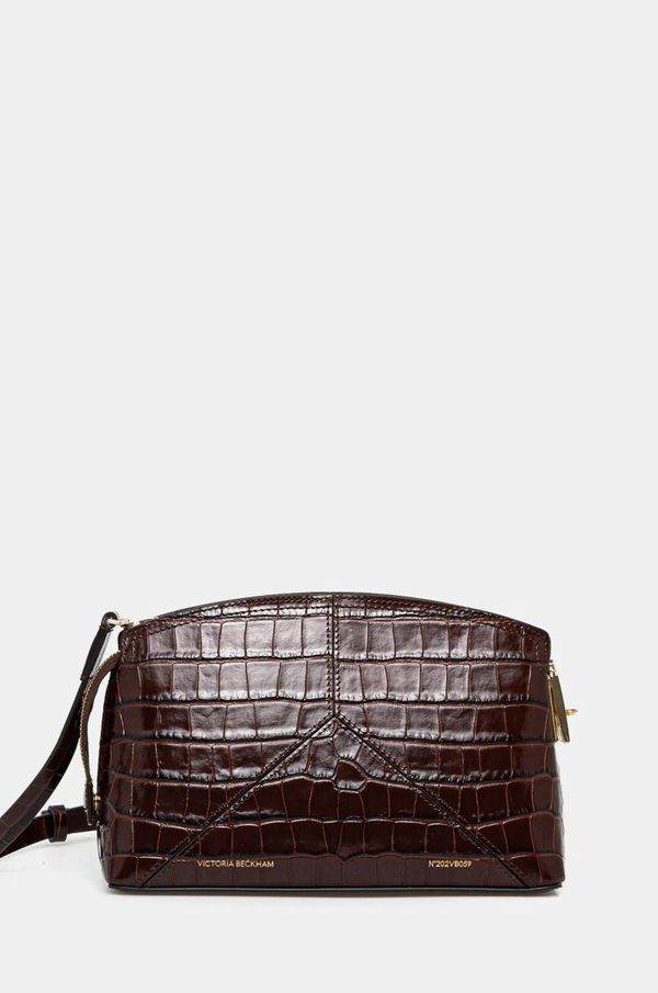 Victoria Beckham Kožna torba Victoria Beckham boja: smeđa, B125AAC006203A