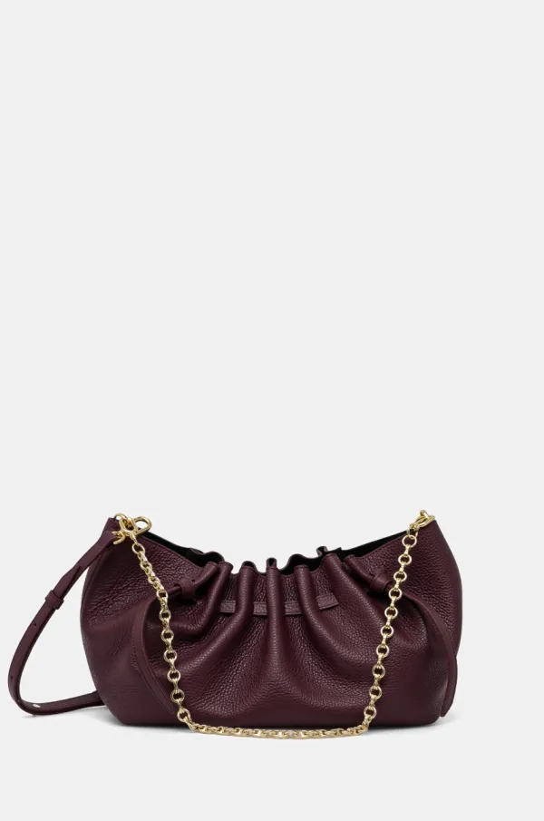Yuzefi Kožna torba Yuzefi boja: bordo, YUZRS25-HB-SCC-L049